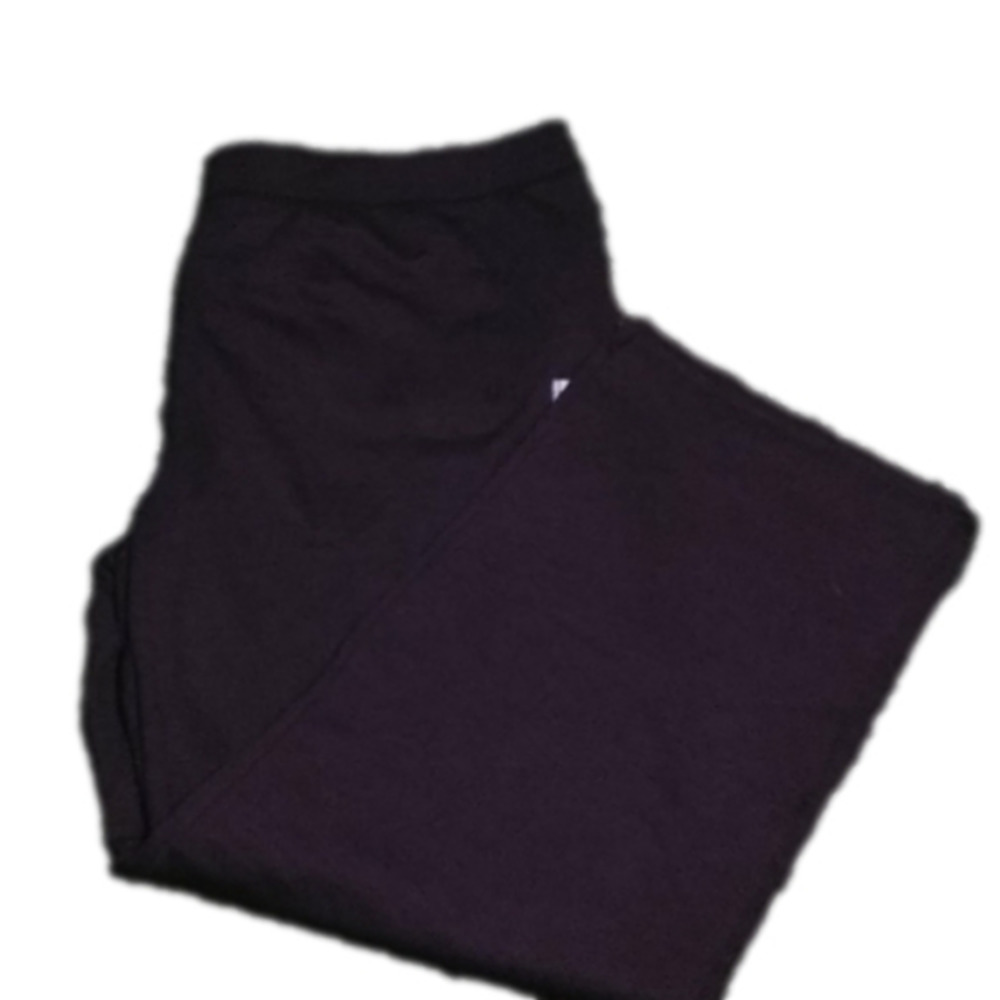 hanes cozy fleece open leg XXL 20-22 purple SWEATPANTS - Picture 3 of 3
